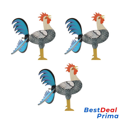 2024 Best Garden Decor-The Live Rooster Windmills 🔥🔥🔥Buy 3