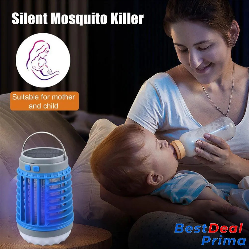 2024 Multifunctional Solar Anti-Mosquito Light Mosquito Killer Lamp