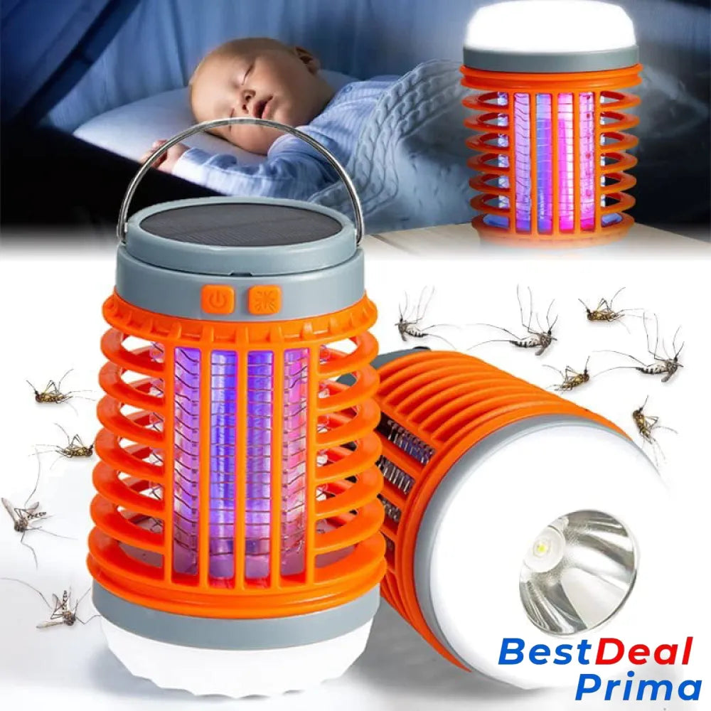 2024 Multifunctional Solar Anti-Mosquito Light Mosquito Killer Lamp