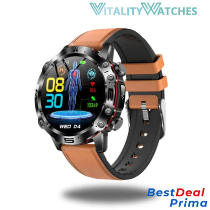 All In One Artificial Intelligence Vitalitywatch Brown Leather