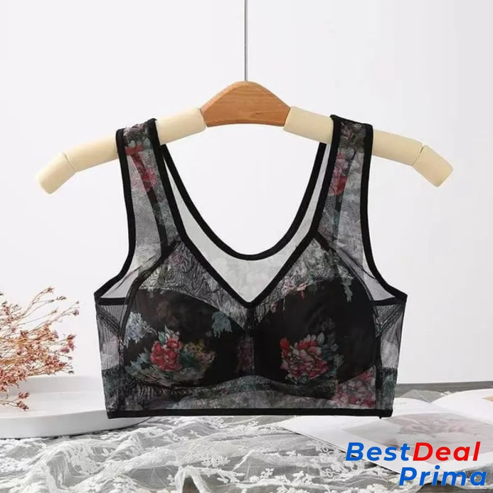 Amaryllis Women’s Lace Seamless Bralette | Buy 2 Get 1 Free (3Pcs) Fashion