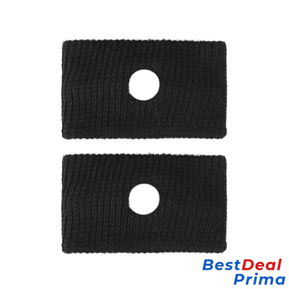 Anti-Nausea Acupressure Wristband Black / 1 Pair