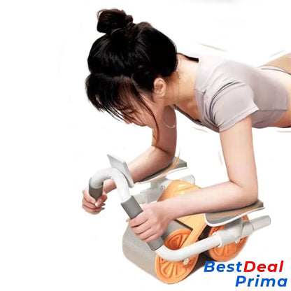 Automatic Rebound Elbow Roller With Timer Orange With Timer