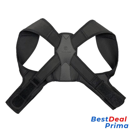 Back Posture Corrector - Breathable Brace For Improved Alignment And Comfort Black / S/M