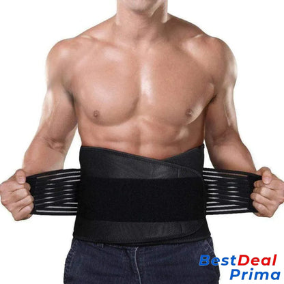 Back Support Brace For Lower & Lumbar Pain