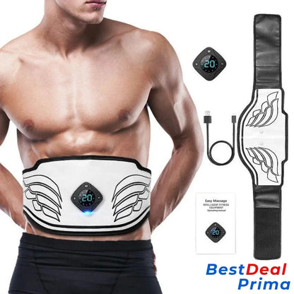 Belly Fat Reduction Massage Belt - Levels Ems Abdominal Vibration