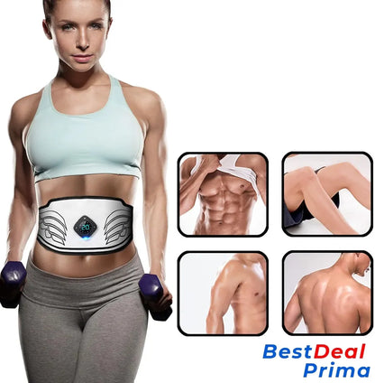 Belly Fat Reduction Massage Belt - Levels Ems Abdominal Vibration