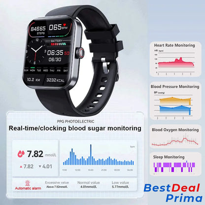 Blood Glucose Monitoring Smartwatch