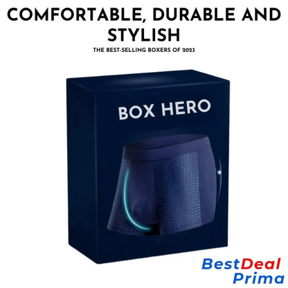 Boxhero – Pack Of 10 Bamboo Fiber Boxer Briefs Buy 5 Get