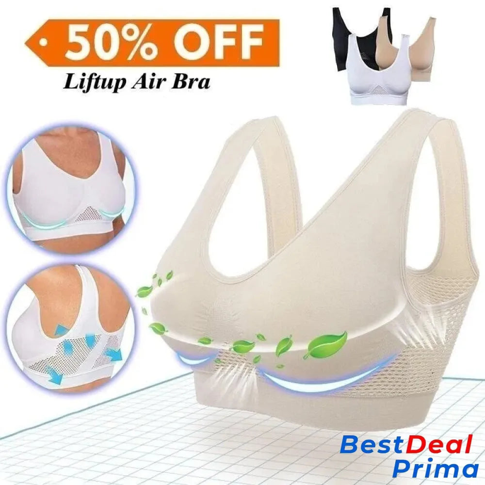 Breathable Cool Liftup Air Bra