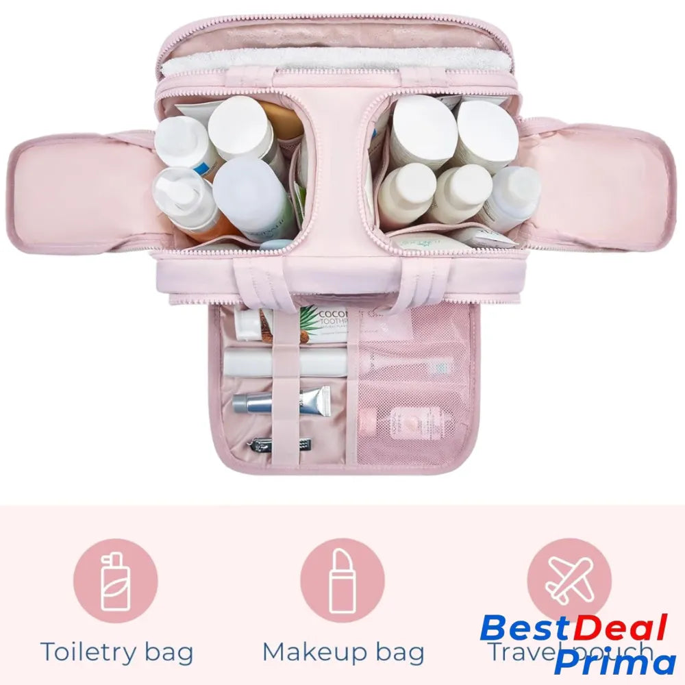 Broadbag Wide Open Travel Makeup Bag