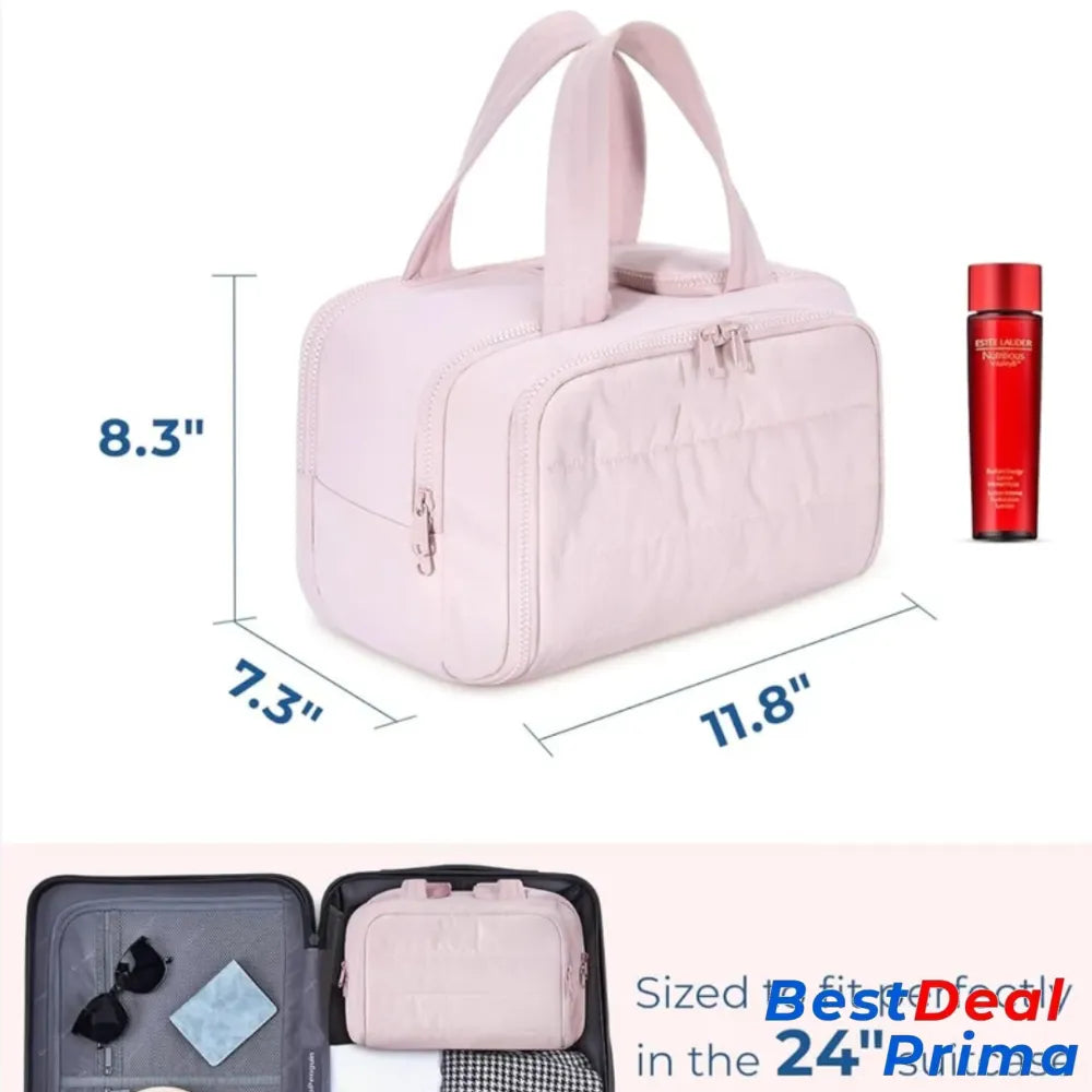 Broadbag Wide Open Travel Makeup Bag