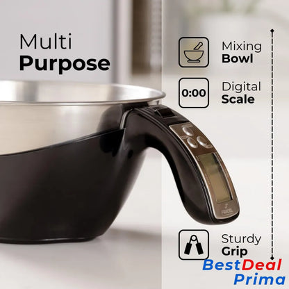 Digital Measuring Cup Scale With Removable Bowl