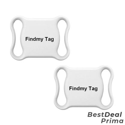 Dog Gps Tracker Collar Cat & Whiite / X2 Findmy Tag