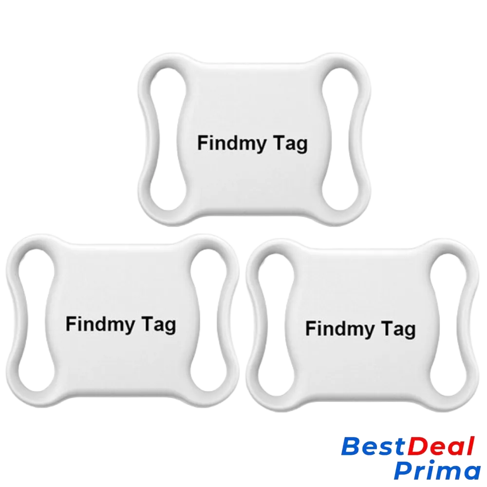 Dog Gps Tracker Collar Cat & Whiite / X3 Findmy Tag