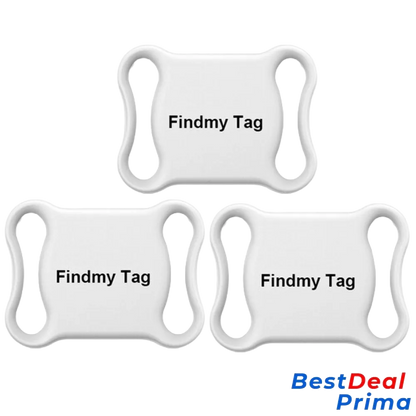 Dog Gps Tracker Collar Cat & Whiite / X3 Findmy Tag