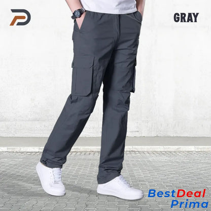 Dutypants - Durable Waterproof Multi-Pocket Work Pants Grey / S