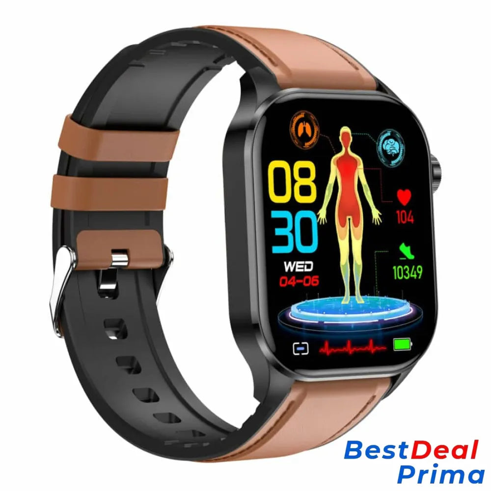 Ecg Blood Sugar Pressure Call Intelligent Health Management Smart Watch