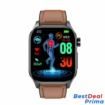 Ecg Blood Sugar Pressure Call Intelligent Health Management Smart Watch