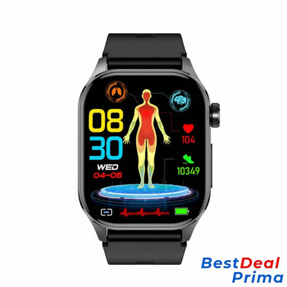 Ecg Blood Sugar Pressure Call Intelligent Health Management Smart Watch