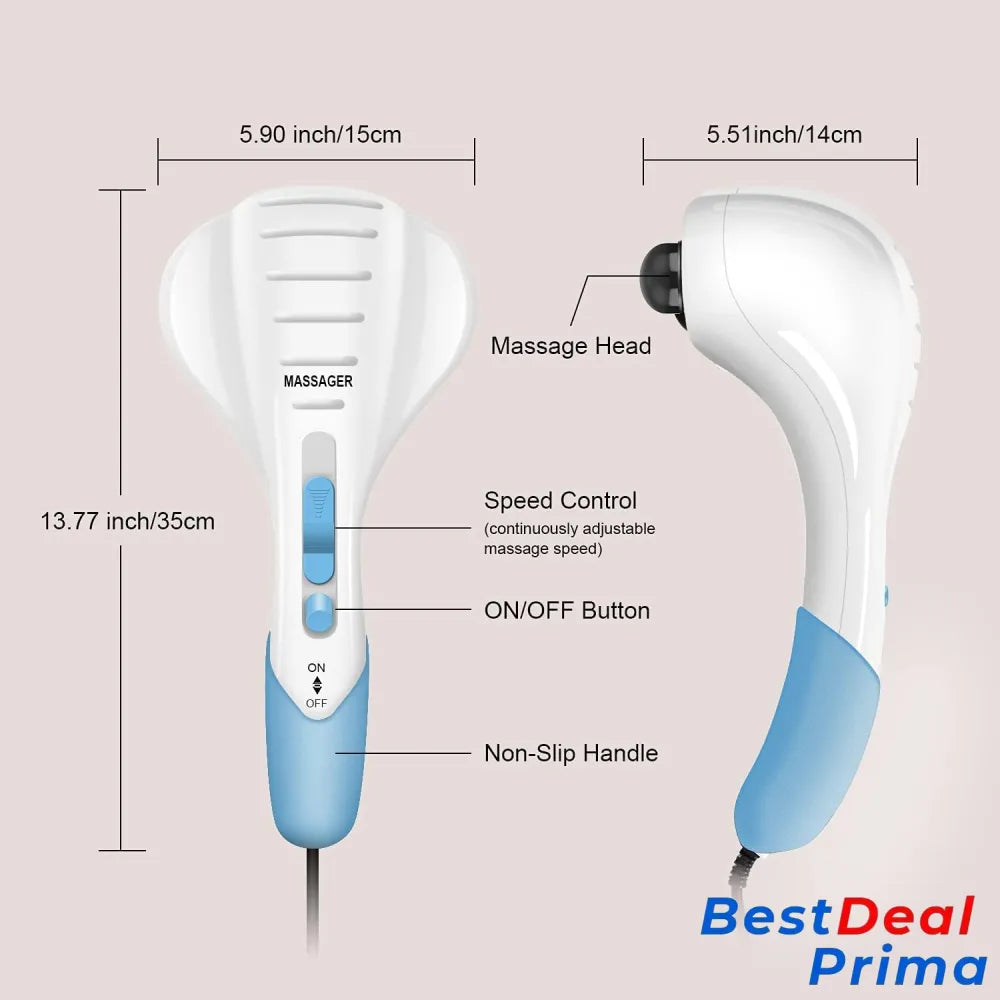 Electric Handheld Full-Body Massager Feeds D