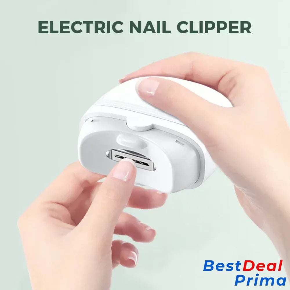 Electric Nail Clipper Automatic Polishing Trimming Manicure Tr