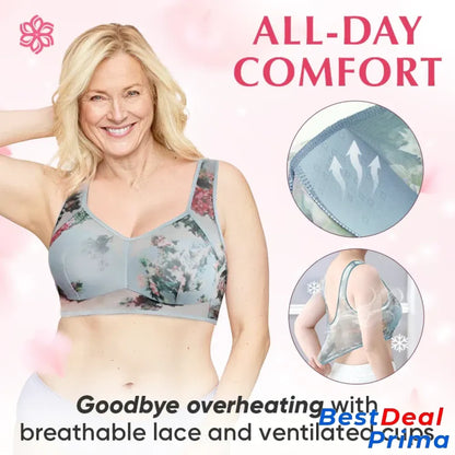 Ellebloom - Lace Buttonless Comfortable Bra Last Day Sale 50% Off