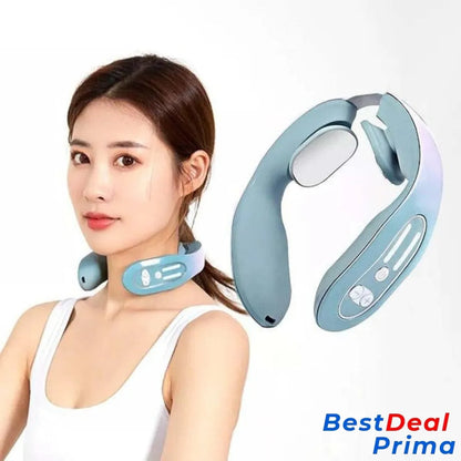 Ems Neck Acupoints Lymphvity Massager Device