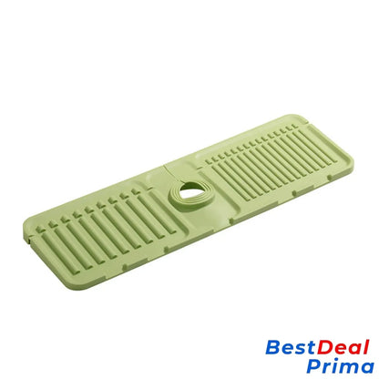 Faucet Guard & Draining Mat Green