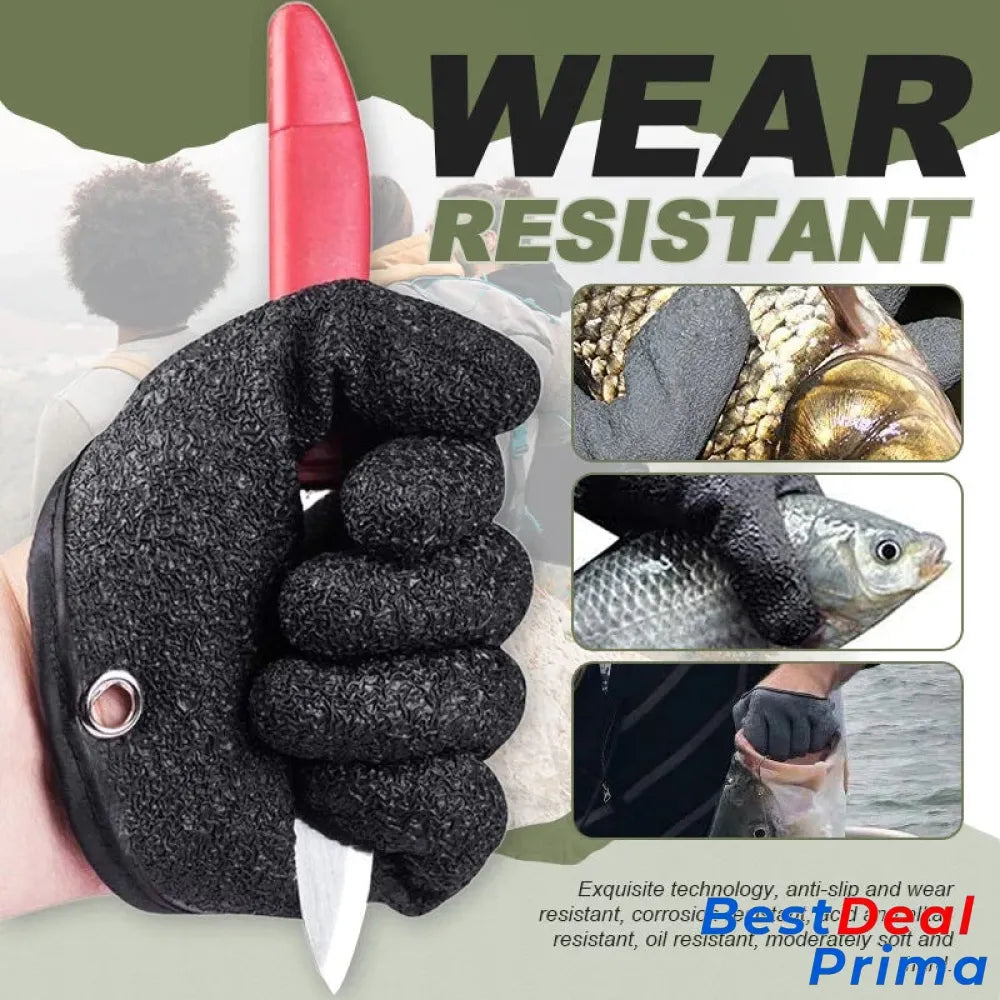 Fisherman’s Non-Slip Protection Gloves