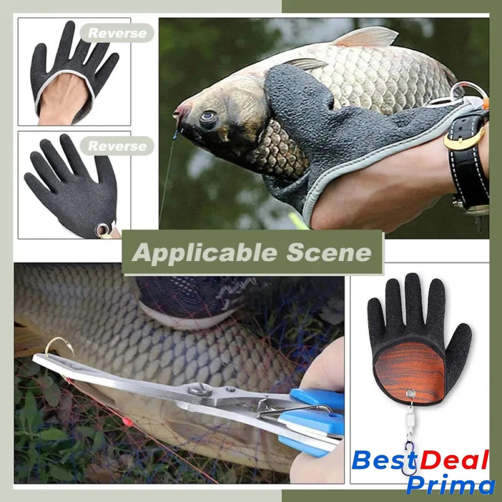 Fisherman’s Non-Slip Protection Gloves