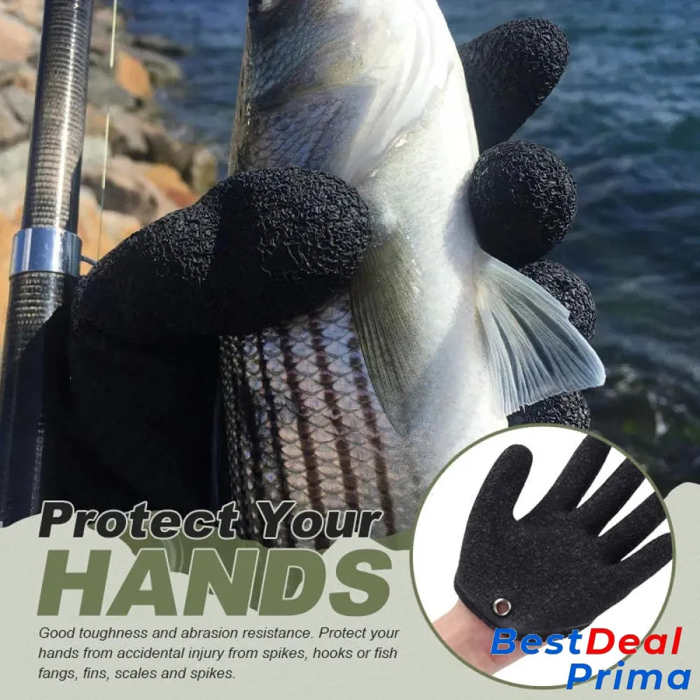 Fisherman’s Non-Slip Protection Gloves