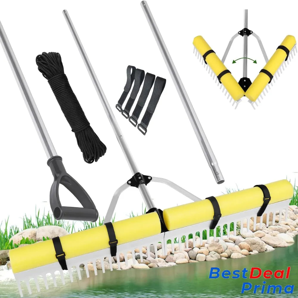 Floating Lake Weed Removal Rake Set Best Pond Cutter