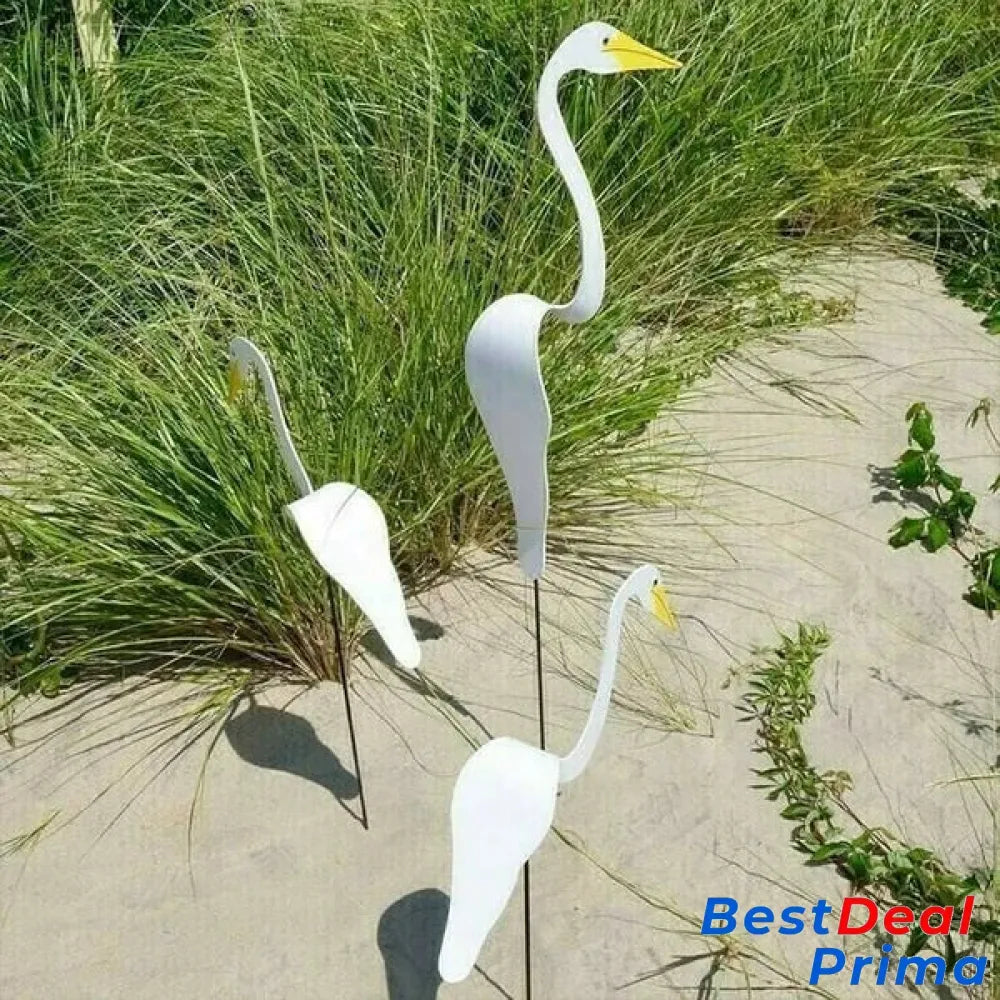 Florida Dancing Birds Garden Metal Art