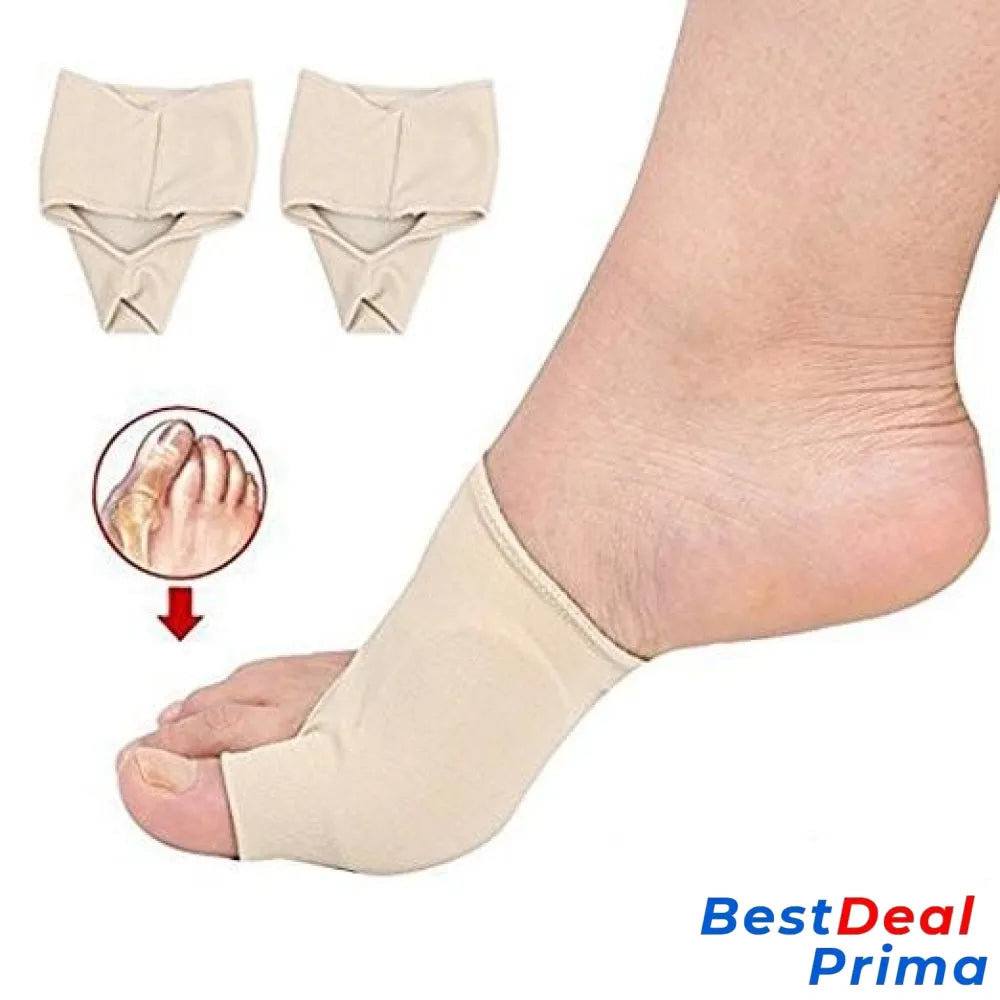 Gel Bunion Cushion Pads For Pain Relief! - Can Be Worn With Shoes