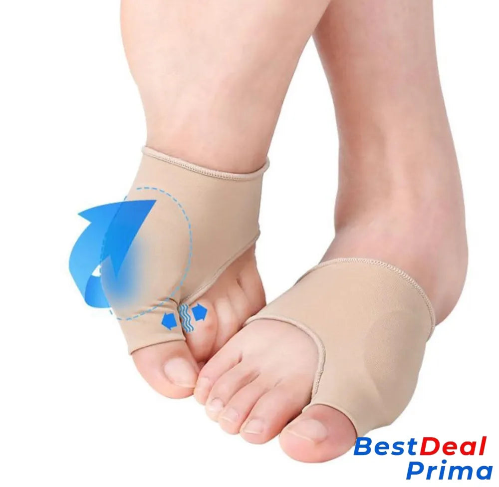 Gel Bunion Cushion Pads For Pain Relief! - Can Be Worn With Shoes