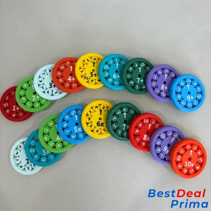 Geniuspinners™ Math Facts Fidget Spinners Full Set（19Pcs）