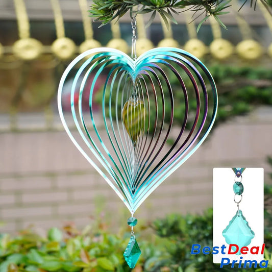 Hanging Wind Spinner Art Ornaments For Garden Yard Balcony Decor