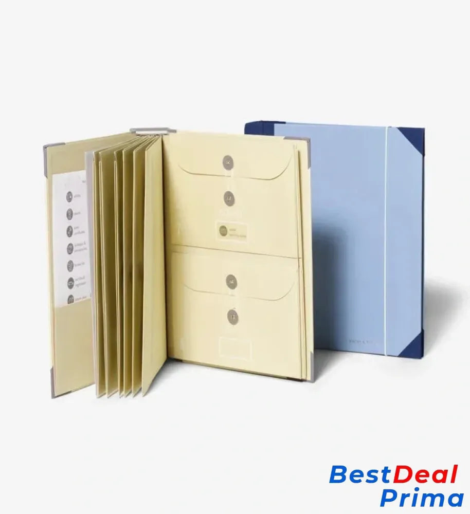 ’In Case I Go Missing’ Binder - Hot Sale 50% Off Beige