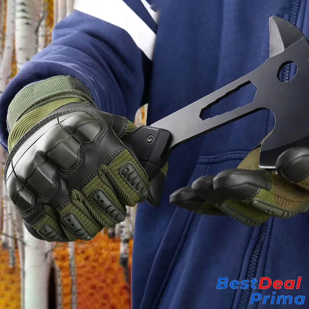 Indestructible Protective Tactical Full-Finger Gloves