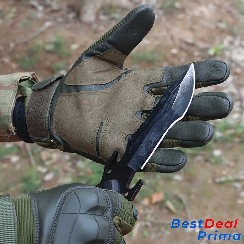 Indestructible Protective Tactical Full-Finger Gloves