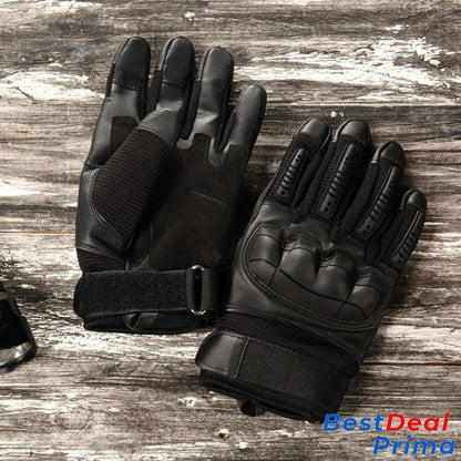 Indestructible Protective Tactical Full-Finger Gloves