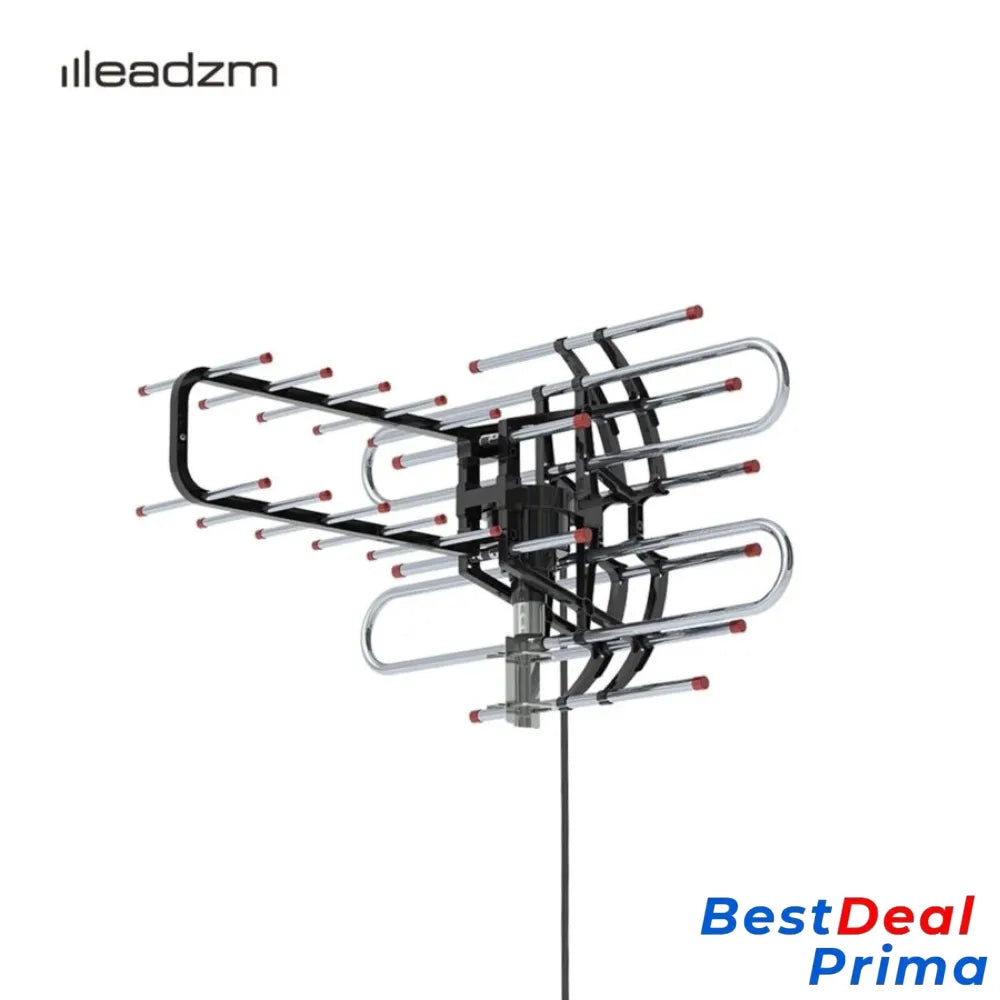 Long Range Tv Antenna 1000 + Miles American Booster Outdoor 4H Vhf/Uhf 360°S