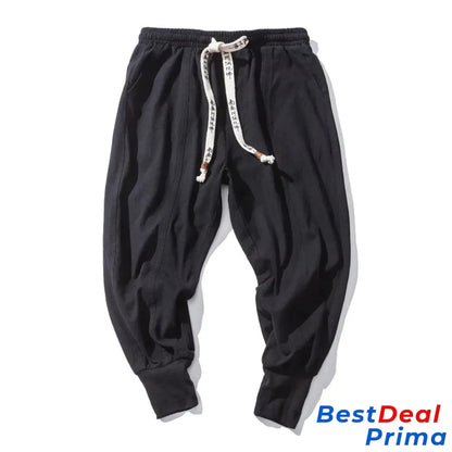 Men’s ’Katana’ Japan Style Pants Black / S Apparel