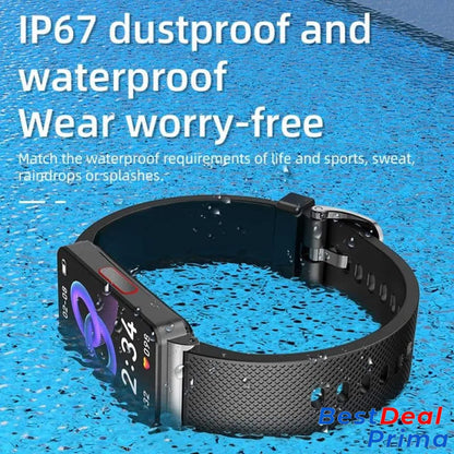 One-Click Blood Glucose Pressure Sleep Heart Rate Measurement Sports Smart Bracelet