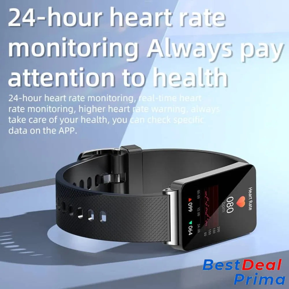 One-Click Blood Glucose Pressure Sleep Heart Rate Measurement Sports Smart Bracelet