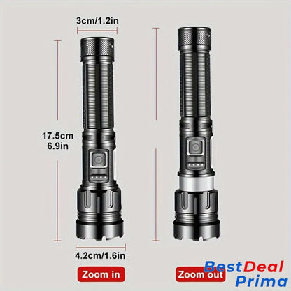 Powerful Tactical Rechargeable Led Flashlight