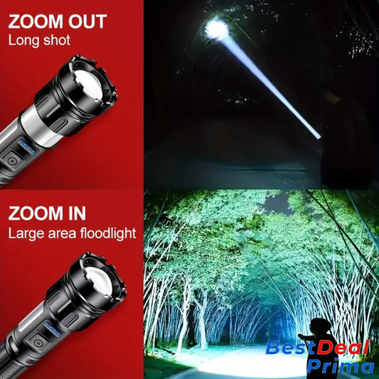 Powerful Tactical Rechargeable Led Flashlight