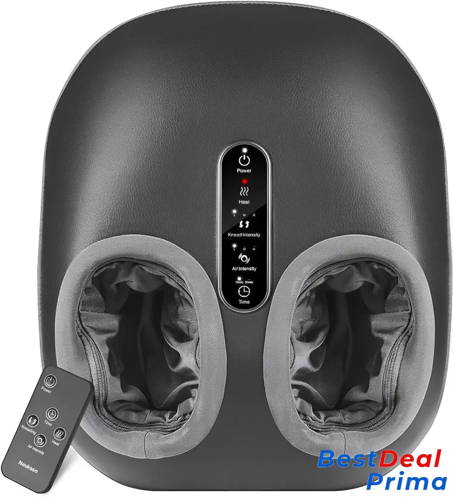 Shiatsu And Kneading Foot Massager With Heat Vibration Air Compression Feeds D