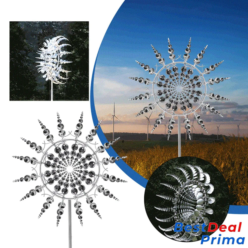 Shirem Magical Metal Windmill New Anti-Rust Windmill-Kinetic